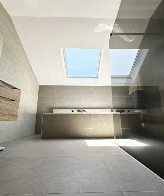 porte de garage anthracite moderne